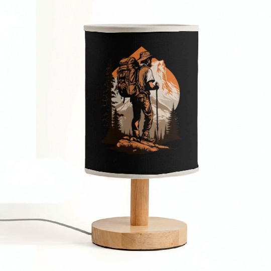 Mountain Hiking Fabric Lamps