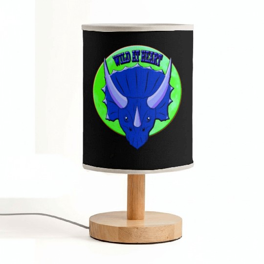 Wild At Heart- Triceratops Fabric Lamps