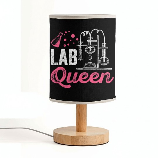 Science Chemistry Lab Queen Chemist Fabric Lamps