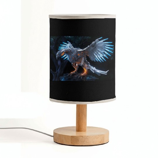 Hawk of Tomorrow Fabric Lamps
