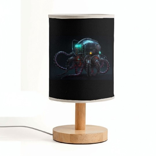 Cybernetic Ink Fabric Lamps