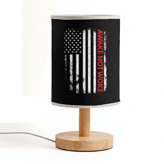 Free ech Anti Censorship Conservative Awake Not Wo Fabric Lamps