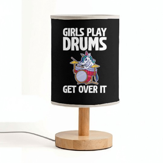 Girls Play Drums, Get Over It 2 Fabric Lamps