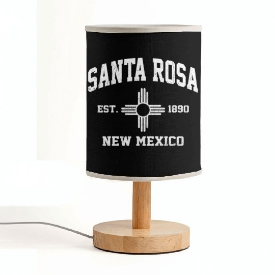 Santa Rosa New Mexico Nm State Athletic Style Fabric Lamps