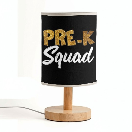 Team Pre K Teacher Back To School s Top Fabric Lamps