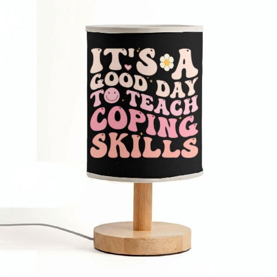 Teach ing Skills Teacher Back To School Counselor Fabric Lamps