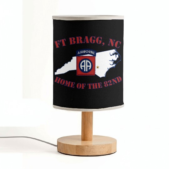 Fort Bragg Military Base-Army-Fayetteville Nc Fabric Lamps