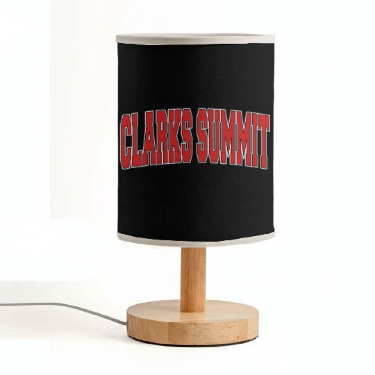 ClarSummit Pa Pennsylvania Varsity Style Usa Sport Fabric Lamps