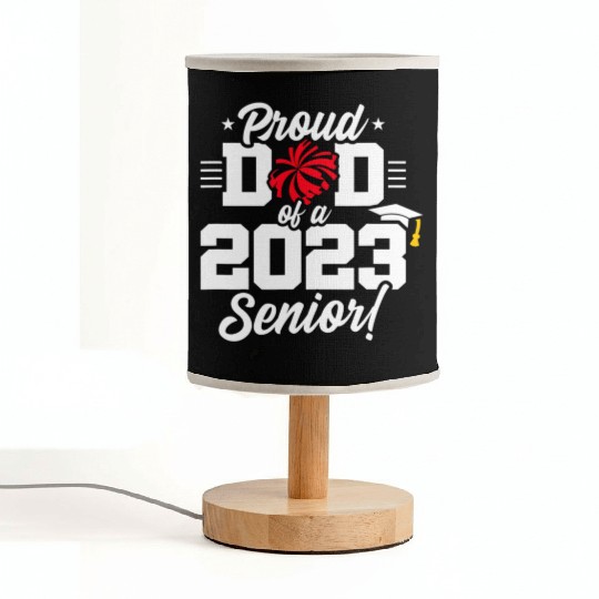 Senior Year - Cheerleading Dad - Class of 2023 - S Fabric Lamps