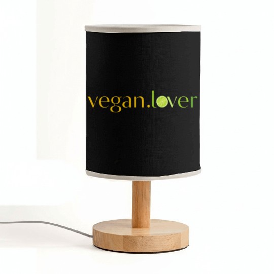 Vegan lover lime Fabric Lamps