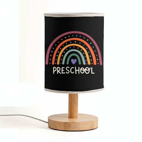 Preschool Teacher Back To School Fabric Lamps