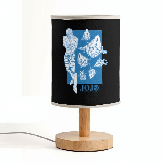 Jojo'S Bizarre Adventure Mista Six Bullets Fabric Lamps