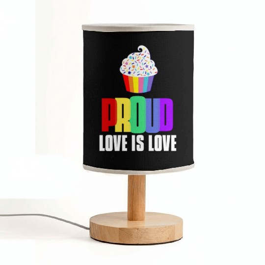 Proud LGBT Fabric Lamps Love is Love Fabric Lamps Equality