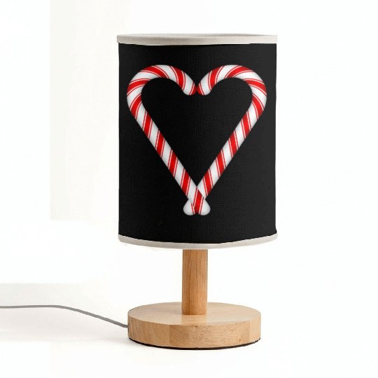 Sweets Candy Canes He Fabric Lamps