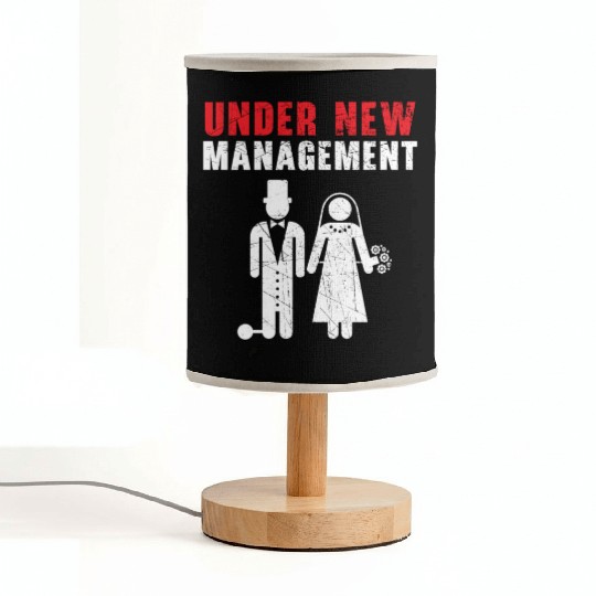 Bride And Groom Wedding Day Marriage Just Married Fabric Lamps