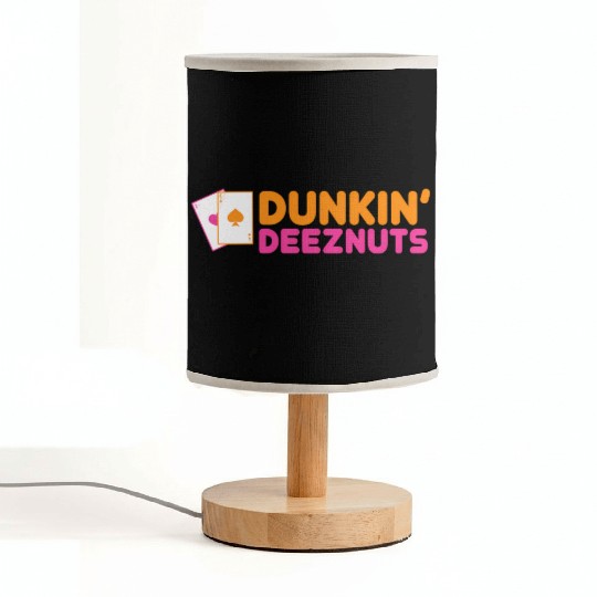 Dunkin Deez-Nuts Pocket Aces Fabric Lamps