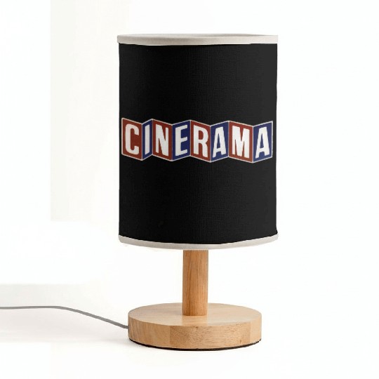 Cinerama Movie Theatre Los Angeles Fabric Lamps
