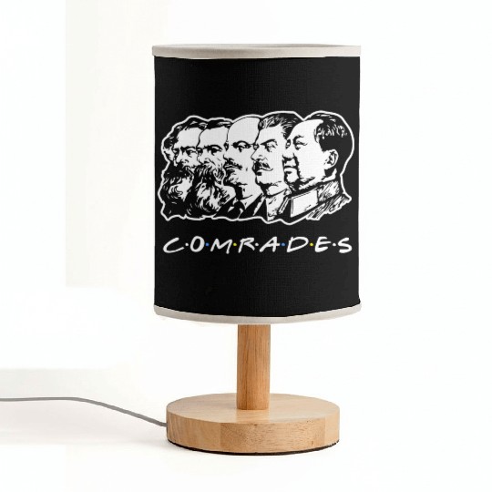 Communist Comrades Friends Fabric Lamps