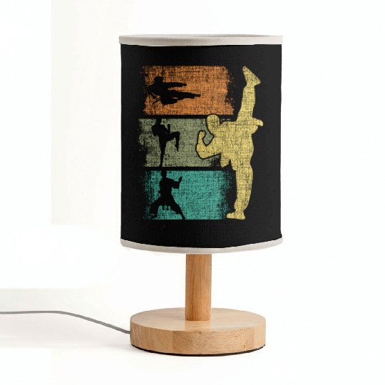 Taekwondo Korean Mixed Martial Karate Mma Fabric Lamps