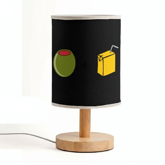 Olive Juice I Love You Fabric Lamps