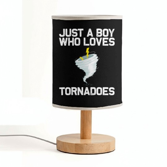 Tornado For Hurricane Weather Chaser Fabric Lamps