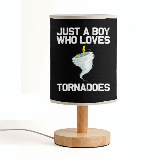 Tornado For Hurricane Weather Chaser Fabric Lamps