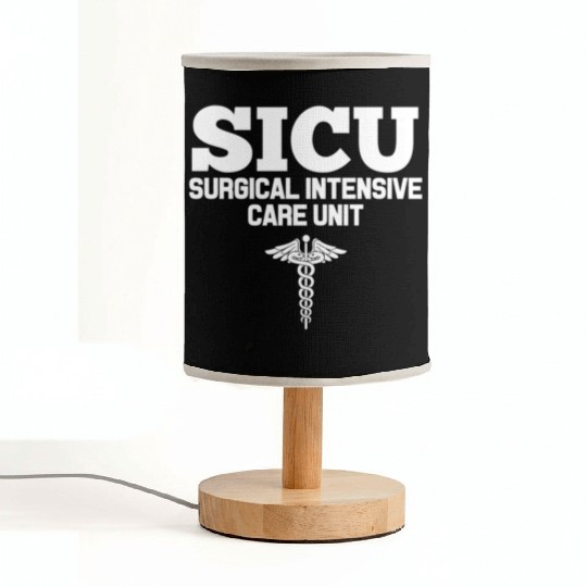 Sicu Registered Nurse Intensive Care Unit Rn Staff Fabric Lamps