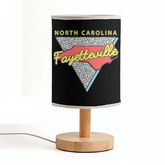 Fayetteville North Carolina Triangle Nc City Fabric Lamps