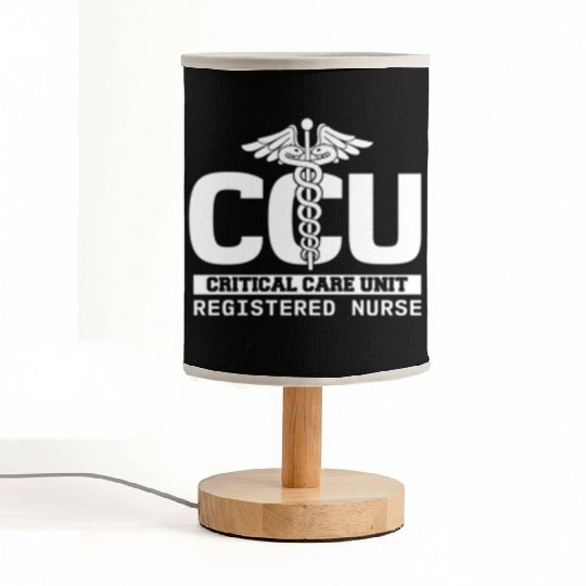 Ccu Registered Nurse Critical Cardiac Care Unit Fabric Lamps