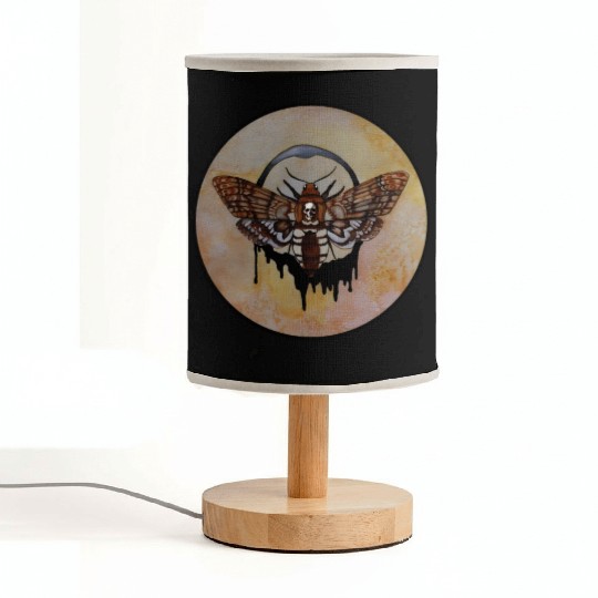 Death'S Head Hawk Moth Fabric Lamps