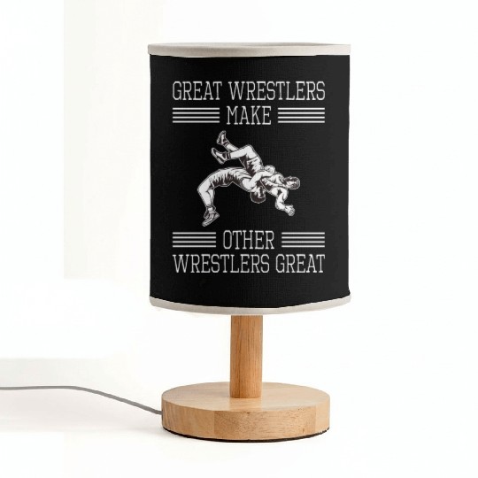Great Wrestlers Martial Art Wrestling Training Fabric Lamps