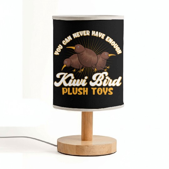 Bird Lover New Zealand Kiwi Bird Fabric Lamps