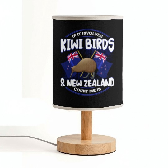 Bird Lover Endangered Species Kiwi Bird Fabric Lamps