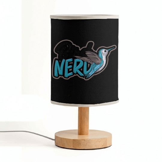 Bird Desig for Birdwatcher Bird Nerd Lover Bird Fabric Lamps