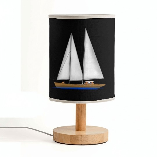 Sailing Key Largo Florida Keys Beach Sunset Fabric Lamps