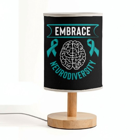 Embrace neurodiversity Fabric Lamps