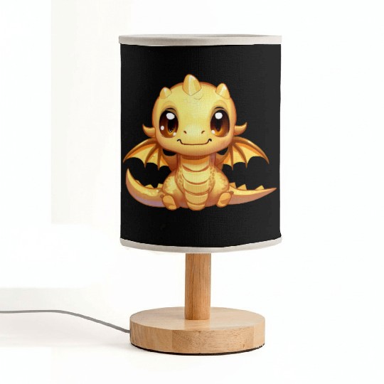 Cute Dragon Reptile Fabric Lamps