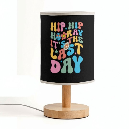 Last Day of School teacher Hello Summer Teacher Fabric Lamps