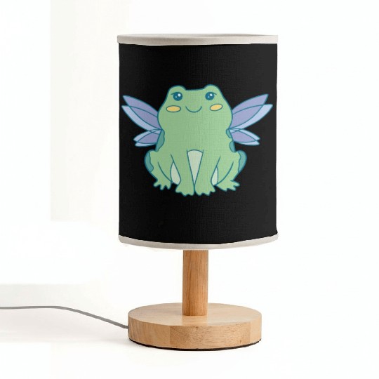 Cottagecore Cottage Core Frog Fairycore Goblincore Fabric Lamps