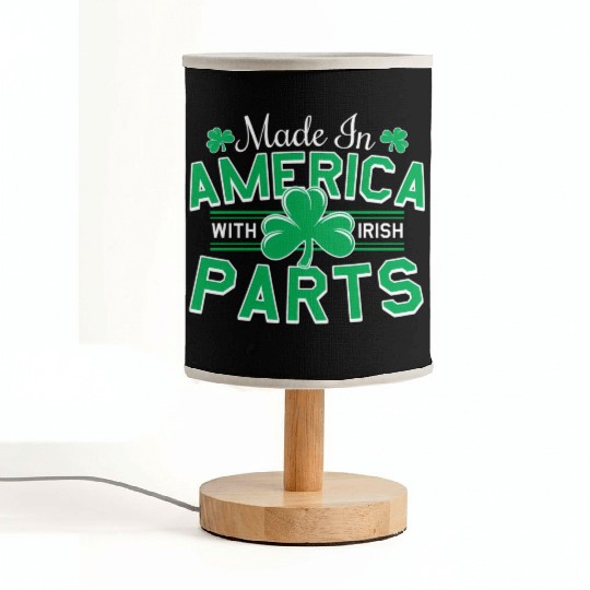 Made In America With Irish Parts Fabric Lamps