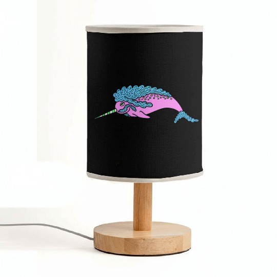 Seapoodle Narwhal Fabric Lamps