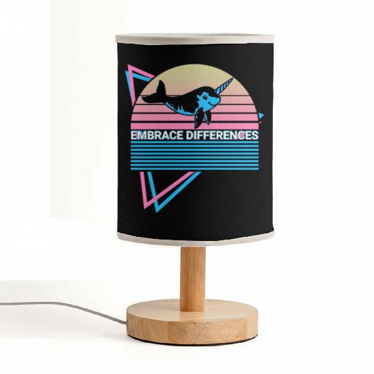 Narwhal Retro Fabric Lamps
