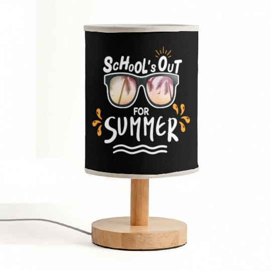 Last Day Of School Teacher Schools Out For Summer Fabric Lamps
