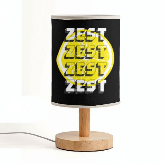 Lemon Zest Fabric Lamps