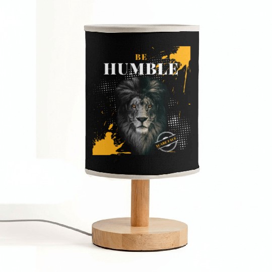 Be Humble - Embrace the Power of Humility Fabric Lamps