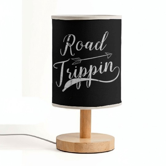 Road Trippin - Traveling Road Trip Fabric Lamps