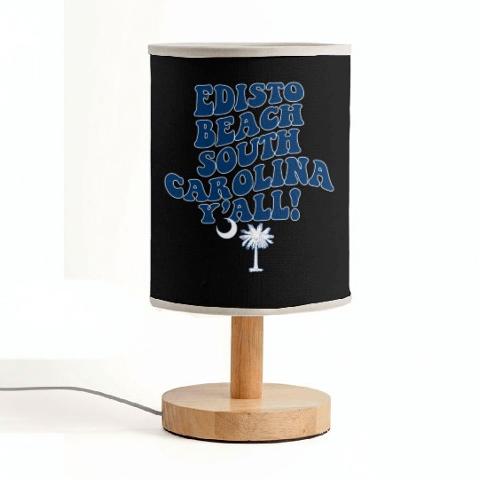 Edisto Beach South Carolina Y'All Sc Southern Fabric Lamps