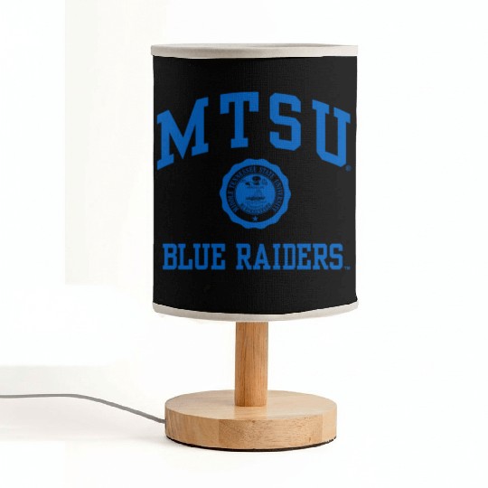 Middle Tennessee State Blue Raiders Seal Logo Fabric Lamps