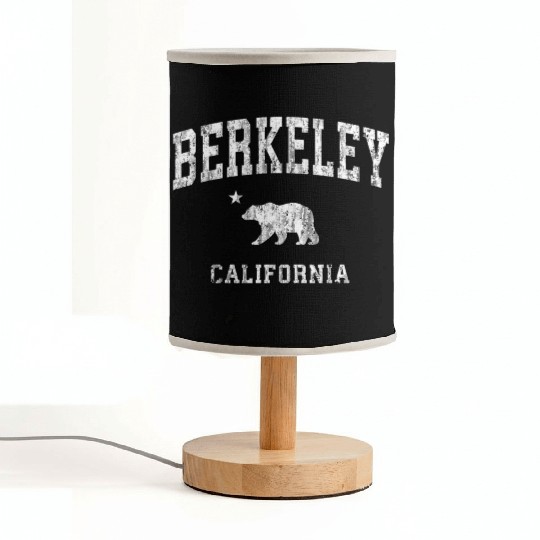 Berkeley California Ca Distressed Sports Fabric Lamps