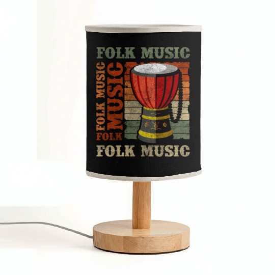 Music Brass Band Orchestra Folk Musicians Fabric Lamps